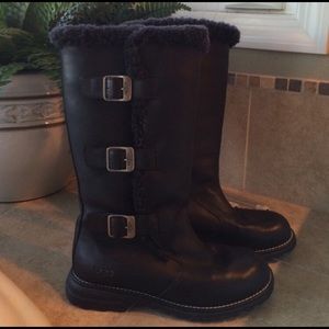 Ugg moto/combat boots